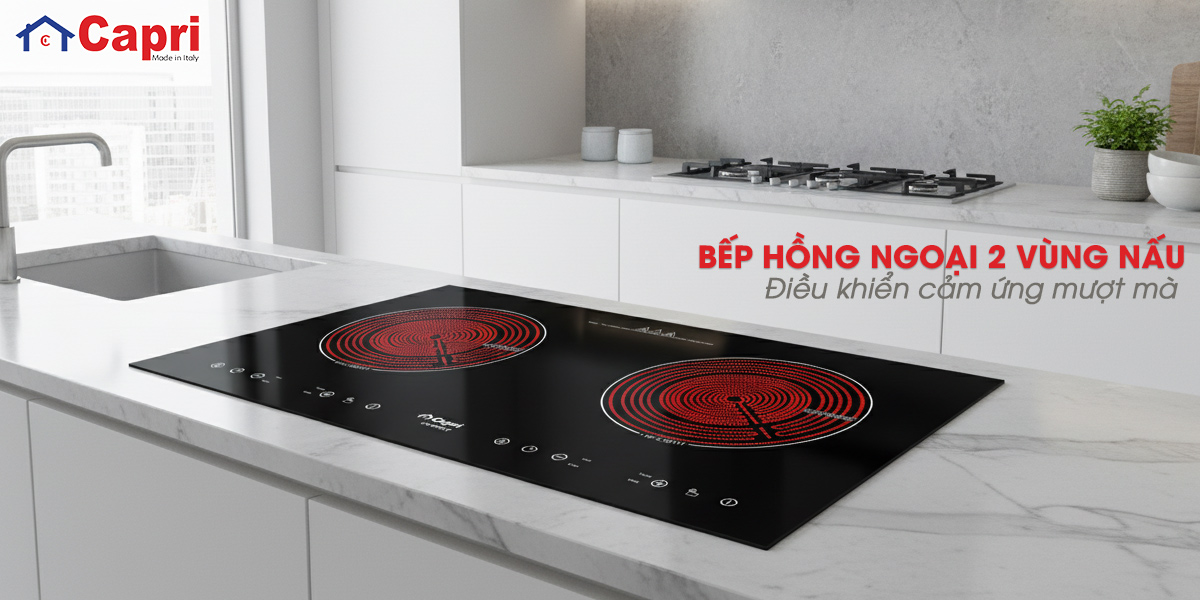 Bếp hồng ngoại đôi CR-809KT